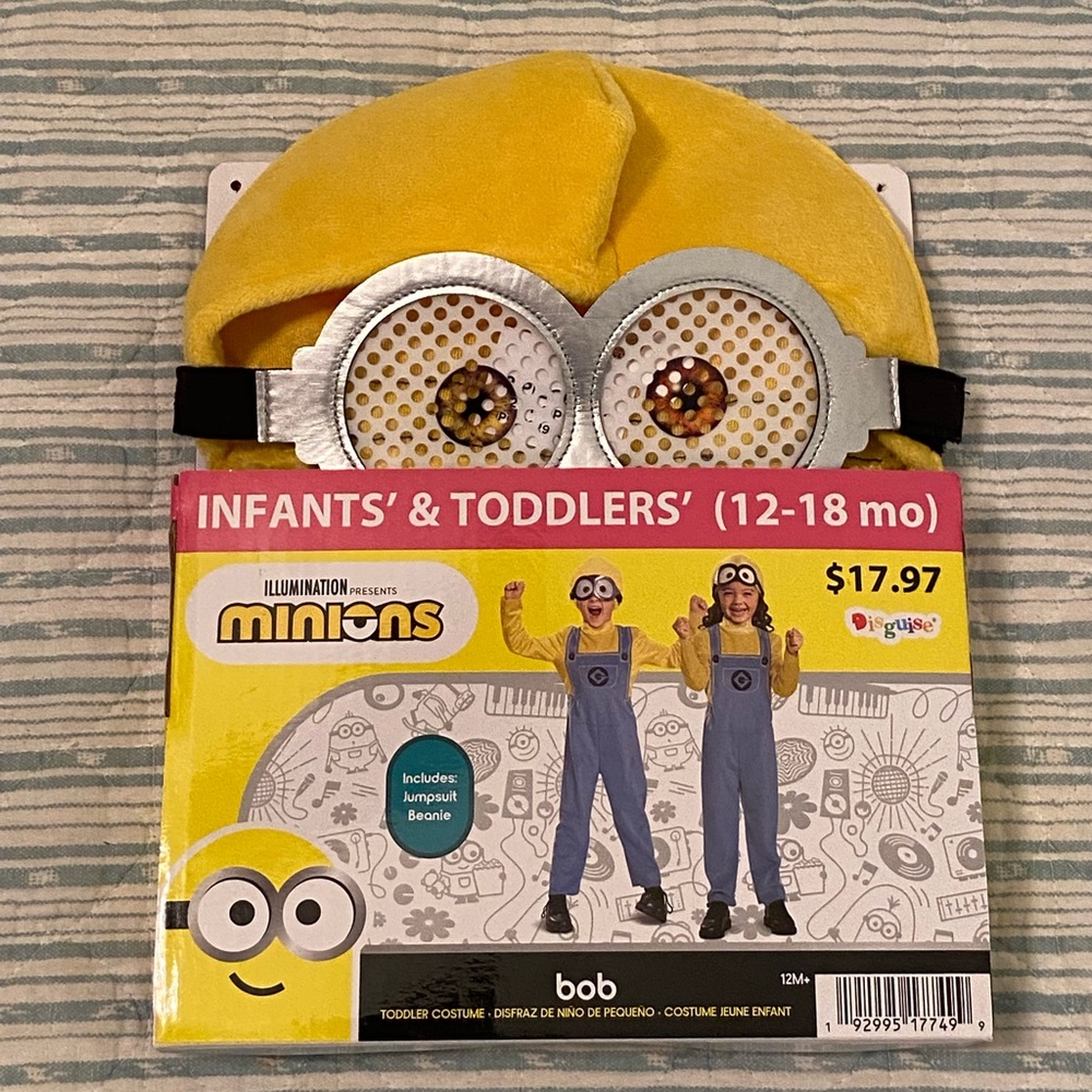 Minions Costume for Toddlers - 12-18 months.